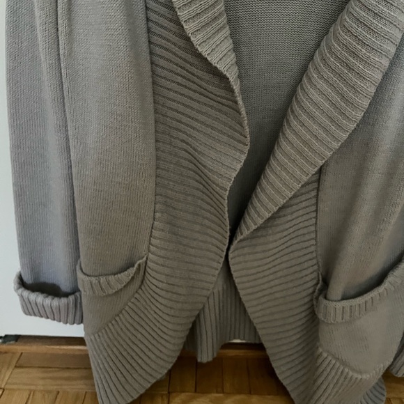 Silence + Noise Gray Women's Cardigan - Picture 2 of 3
